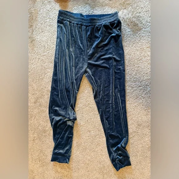 Brand New SHEIN Navy Velour Lounge Set - SZ L - Picture 3 of 5